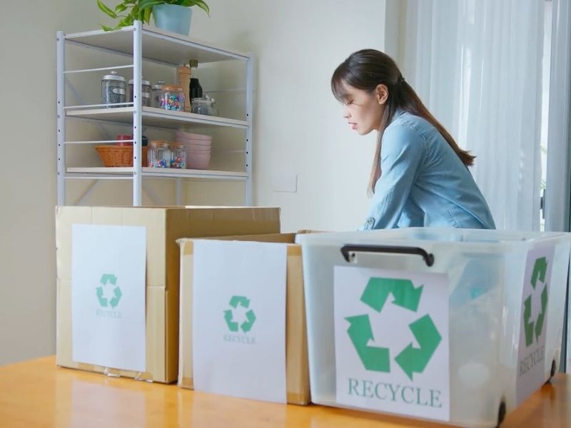 Make recycling as an daily routine